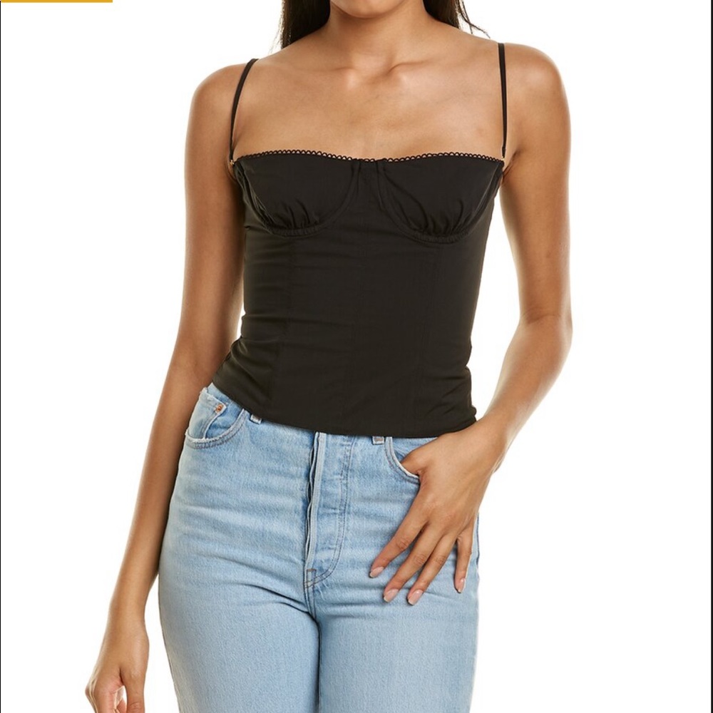Danielle Bernstein black corset